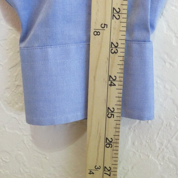 Jos. A. Bank* Men's Long Sleeve Button Down Curved Hem Dress Shirt~ Size 17"-35" - Picture 10 of 11